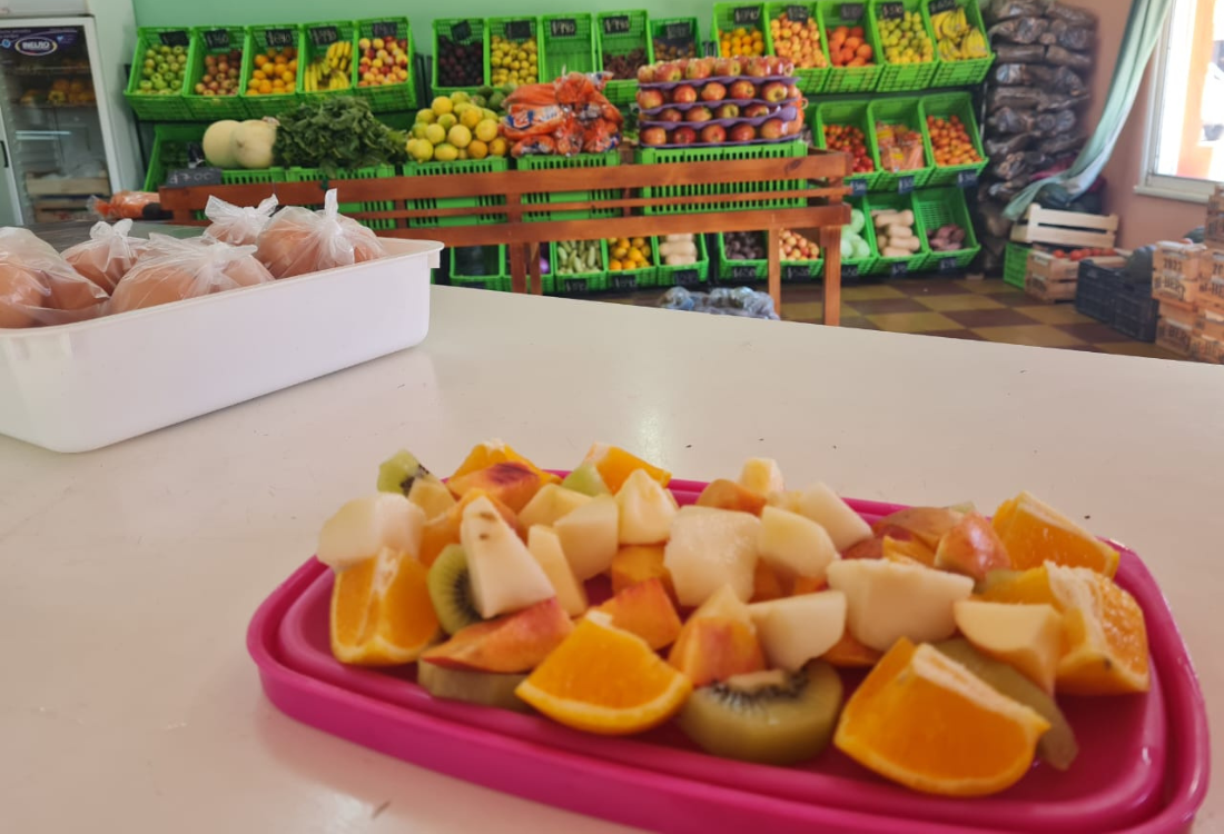 Frutas y verduras frescas